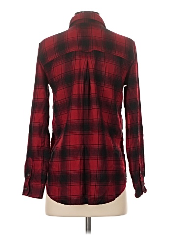American Eagle Outfitters Long Sleeve Button-Down Shirt (view 2)