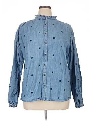 Style&Co Long Sleeve Button-Down Shirt (view 1)