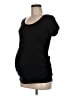 Old Navy - Maternity Black Short Sleeve Top Size Med Maternity - photo 1
