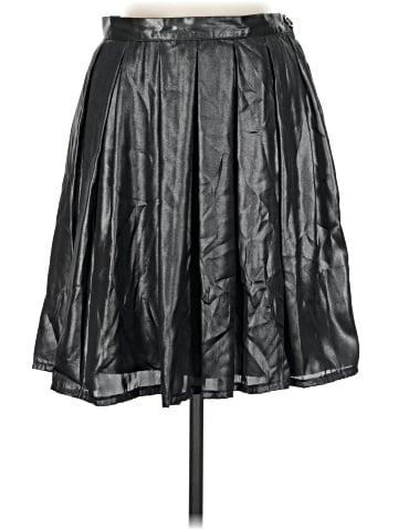 Who What Wear Faux Leather Skirt (view 1)