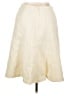 Sag Harbor 100% Polyester Solid Ivory Formal Skirt Size 16 - photo 2