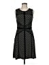 Taylor Tweed Black Cocktail Dress Size 6 - photo 1