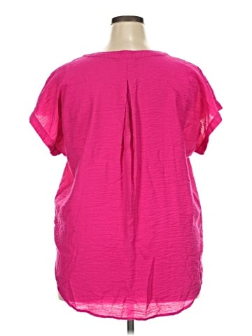 Simply Vera Vera Wang Short Sleeve Blouse (view 2)
