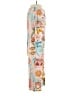 Paper Heart Print Ivory Casual Pants Size 00 - photo 4