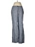 Kim Rogers Chevron-herringbone Gray Linen Pants Size 8 - photo 1