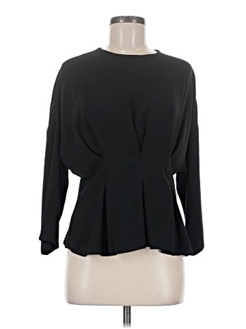 Topshop Long Sleeve Blouse (view 1)