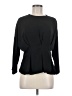 Topshop 100% Polyester Black Long Sleeve Blouse Size 8 - photo 1