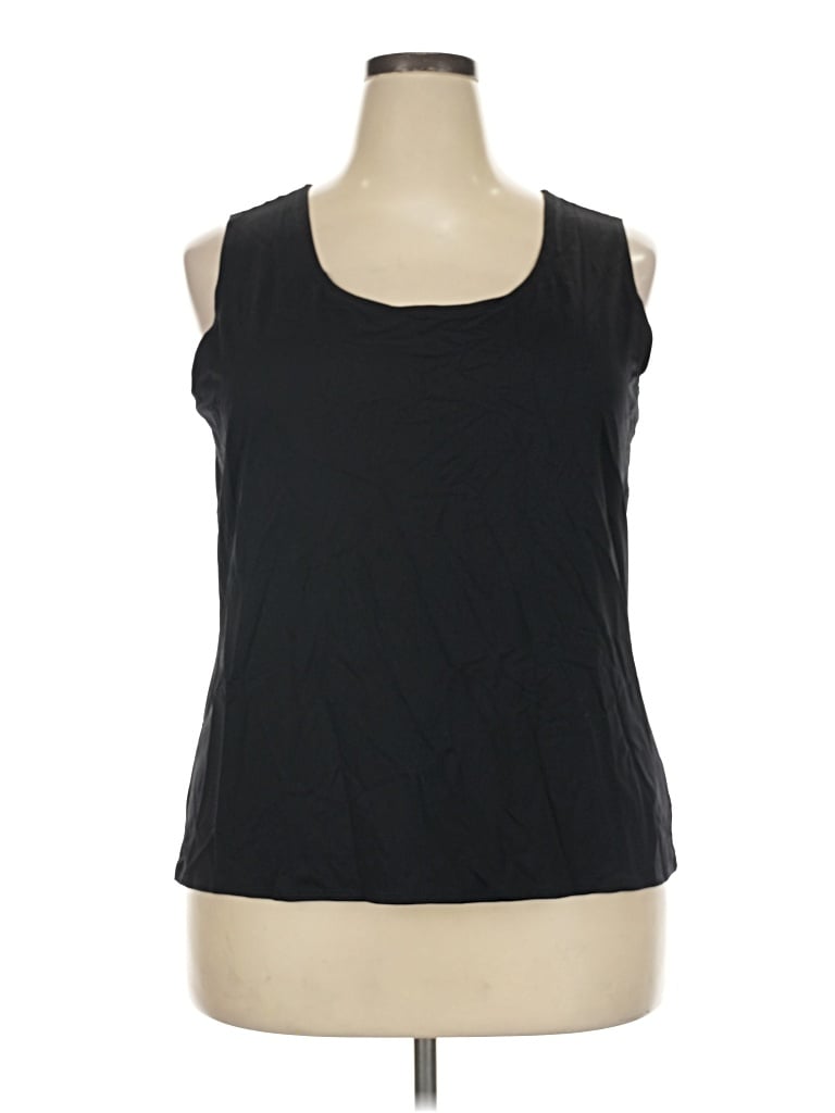 Pre-owned Kim Rogers Sleeveless T-shirt In Black