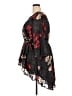 Torrid 100% Polyester Black 3/4 Sleeve Blouse Size 2X Plus (2) - photo 5