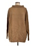 RD Style Solid Brown Turtleneck Sweater Size L - photo 1