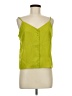 JOA 100% Polyester Solid Green Tank Top Size M - photo 1