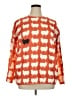 Chicwish 100% Polyester Print Orange Pullover Sweater Size XL - photo 1