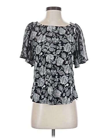 Lucky Brand Short Sleeve Blouse (view 1)