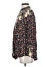 Free People Floral Black Long Sleeve Blouse Size S - photo 5