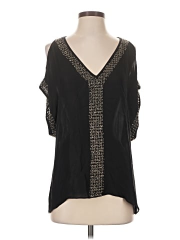 Parker 3/4 Sleeve Silk Top (view 1)