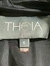 Theia Argyle Black Cocktail Dress Size 6 - photo 7