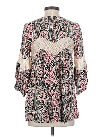 Free People 3/4 Sleeve Blouse (view 2)