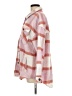 Kensie 100% Polyester Plaid Pink Jacket Size M - photo 5