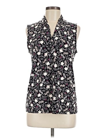 Anne Klein Sleeveless Blouse (view 1)