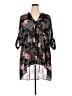 Torrid 100% Polyester Black Casual Dress Size 2X Plus (2) - photo 1