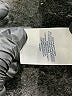 Lands' End Chevron-herringbone Gray Jeans Size 10 - photo 8