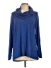 I.N. Studio Blue Long Sleeve Top Size L - photo 1