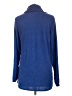 I.N. Studio Blue Long Sleeve Top Size L - photo 2