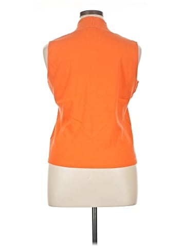 Rafaella Sleeveless Button-Down Shirt (view 2)