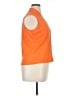 Rafaella 100% Cotton Orange Sleeveless Button-Down Shirt Size XL (petite) - photo 4