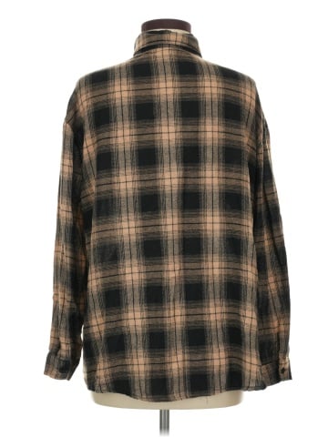 Shein Long Sleeve Button-Down Shirt (view 2)