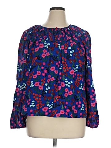 Crown & Ivy 3/4 Sleeve Blouse (view 1)