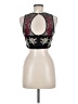 Xscape 100% Polyester Black Sleeveless Blouse Size 6 - photo 2