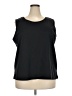Notations 100% Polyester Black Sleeveless T-Shirt Size 3X - photo 1