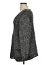 Eileen Fisher 100% Cotton Metallic Gray Pullover Sweater Size XL (estimated) - photo 5