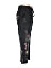 Johnny Was 100% Linen Graphic Black Linen Pants Size S - photo 4