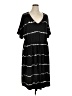 BLOOMCHIC Stripes Black Casual Dress Size 18 - photo 1