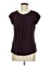 Daniel Rainn Burgundy Short Sleeve Blouse Size M - photo 1