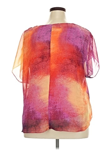 Live and Let Live Short Sleeve Blouse (view 2)