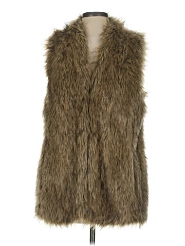 Banana Republic Faux Fur Vest (view 1)