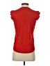 Adrianna Papell Red Short Sleeve Top Size XS - photo 2