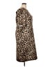 ELOQUII Animal Print Brown Casual Dress Size 20 Plus - photo 4