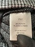 Franki by Francesca's Houndstooth Gray Casual Pants Size 7 - photo 4