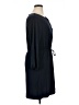 Covington Solid Blue Casual Dress Size XL - photo 4