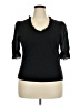 Design History Black 3/4 Sleeve Top Size XXL - photo 1