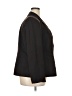 NIPON BOUTIQUE 100% Polyester Brown Blazer Size 22 - photo 4
