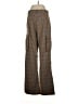 Steve Madden Plaid Brown Cargo Pants Size S - photo 2