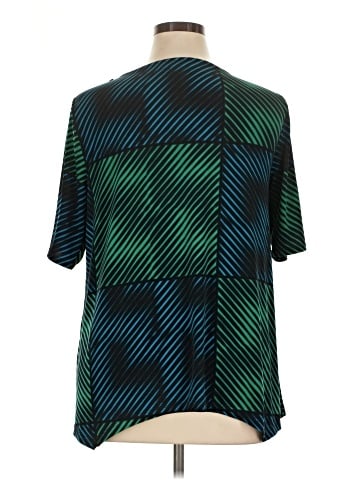 Dana Buchman Short Sleeve Blouse (view 2)