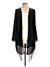 INA 100% Polyester Black Kimono Size L - photo 1