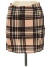 Shein Plaid Brown Casual Skirt Size 6 - photo 1