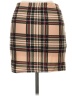 Shein Plaid Brown Casual Skirt Size 6 - photo 2